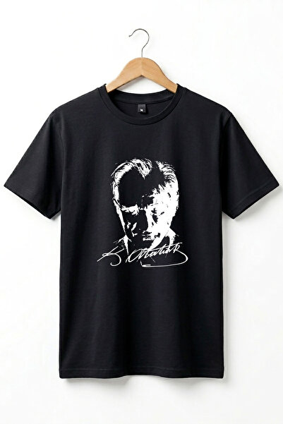 WİDİ Unisex 23 Απριλίου Mustafa Kemal ATATÜRK με τύπωμα 100% Βαμβάκι Παιδικό ...