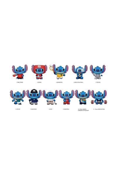 Monogram International Μονόγραμμα Disney Stitch S1 Sport 3D Τσάντα Αφρού με Κ...