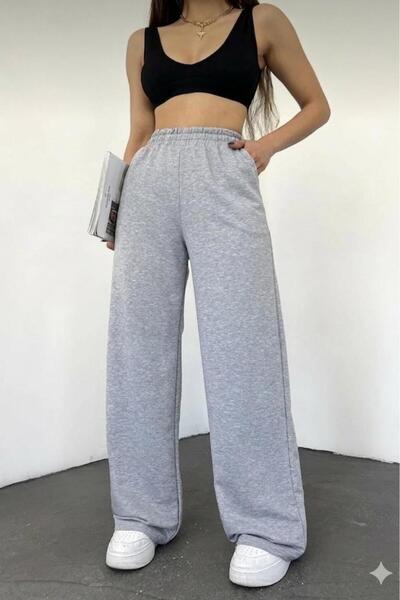 NO 601 Women's Gray Summer Sweatpants