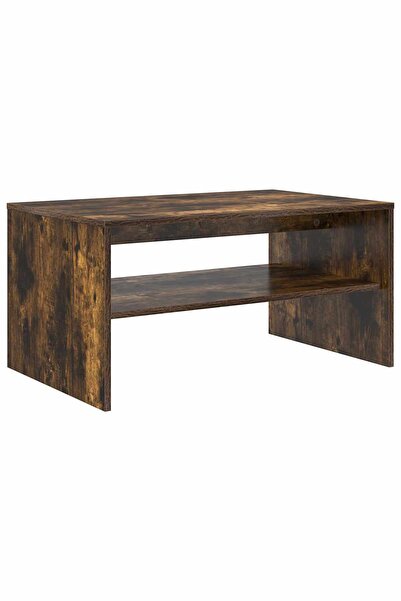 vidaxl Masă de cafea Stejar fumuriu 80 x 50 x 40 cm Lemn compozit