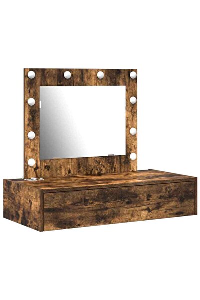 vidaxl Masă de Machiaj cu sertar Maro 83 x 40 x 70 cm Lemn compozit
