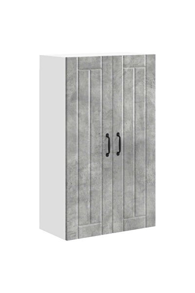 vidaxl Dulap de bucătărie Gri din beton 60 x 31 x 100 cm Lemn compozit