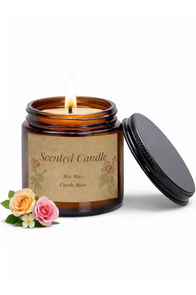 L&Wen شموع معطرة، شمعة عطرية للعلاج بالروائح العطرية لليوجا والسبا المنزلي، 1...