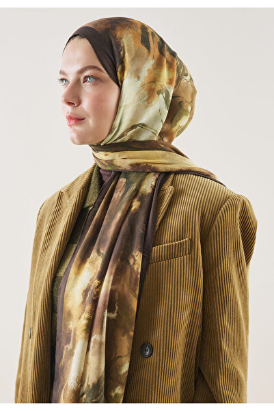 Fresh ЧИСТА АБСТРАКТНА ШАЛЬ РАМІ З КАВОВИМ ВІЗЕРУНКОМ