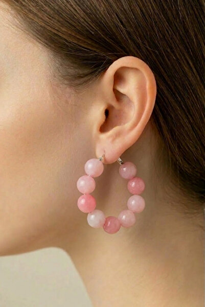 PETEK AKSESUAR حلق أكريليك دائري 5 سم.