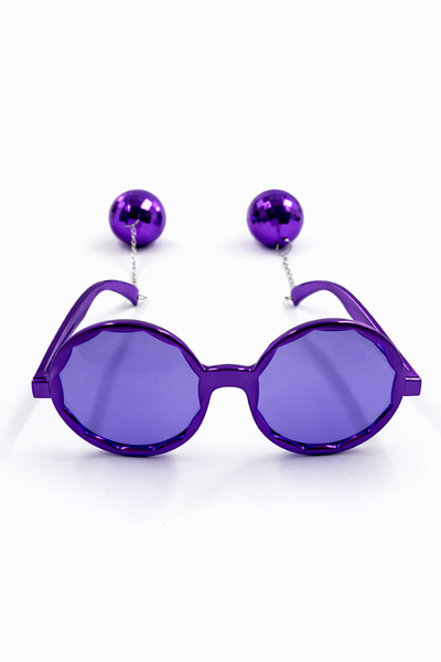 PARTİPORT نظارات ديسكو للحفلات - إكسسوارات ممتعة للحفلات، مناسبة لأعياد الميل...