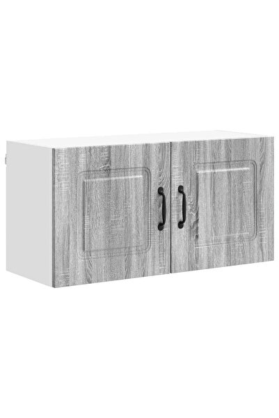 vidaxl Dulap de bucătărie Kalmar Gri Sonoma 80 x 31 x 40 cm
