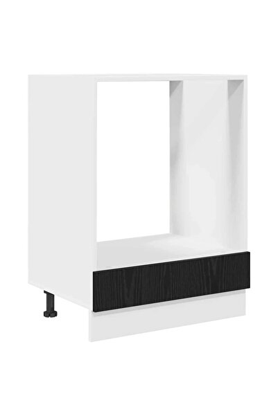 vidaxl Dulap suspendat Stejar Negru 60 x 46 x 81,5 cm Lemn compozit