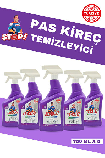 STOP Forte 5'li Pas&Kireç Temizleyici 750 ml