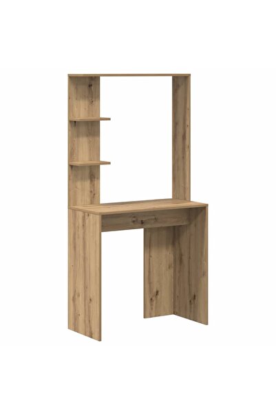 vidaxl Birou Stejar Artizanal 78,5 x 37 x 154,5 cm Lemn compozit