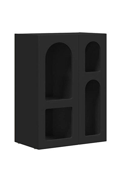 vidaxl Bufet Negru 59 x 35 x 80.5 cm Lemn compozit