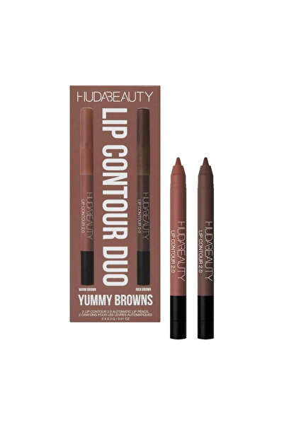 HUDA Hoda - Yummy Browns Mini Lip Duo