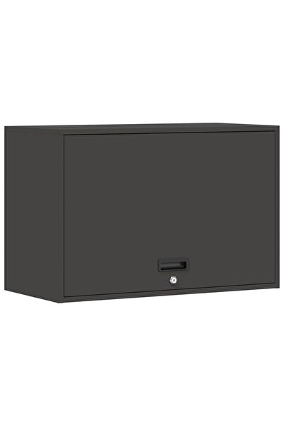 vidaxl Garage wall cabinet Black 80 x 40 x 53 cm