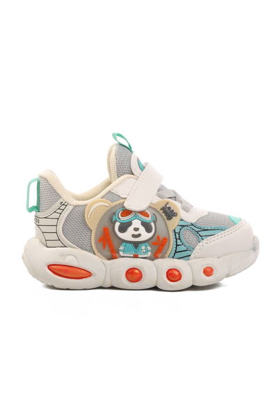 Aspor Green Unisex Baby Sneakers
