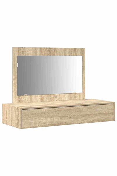 vidaxl Masă de Machiaj cu sertar Maro 100 x 40 x 70 cm Lemn compozit