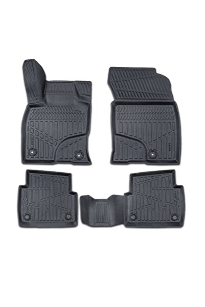 DELUXETUNING Set covorașe de cauciuc pentru interior, pentru Ford Kuga 3 III ...