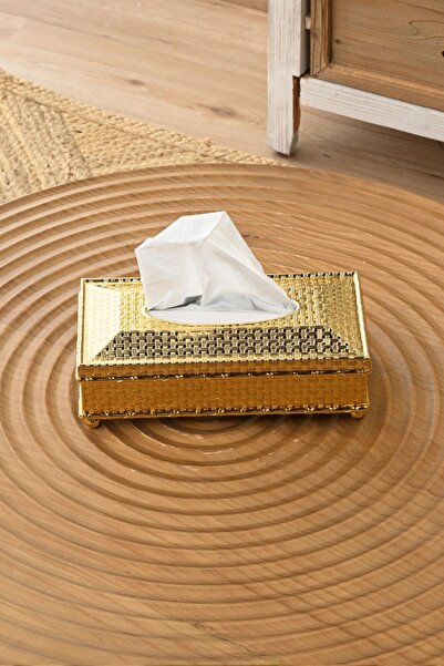SQUALO A sophisticated gold Squalo napkin box – for every moment of hospitali...