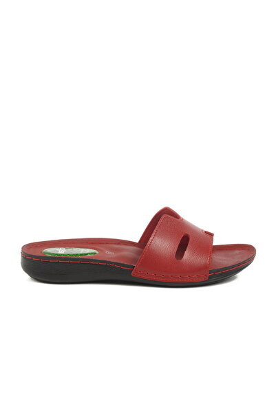 Aspor Red Gel Sole Anatomical Women's Flat Slippers