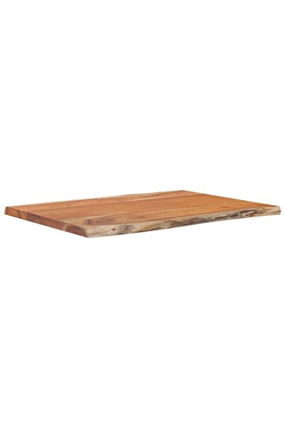 vidaxl Table top 50x40x2.5 cm rectangular acacia wood with live edge