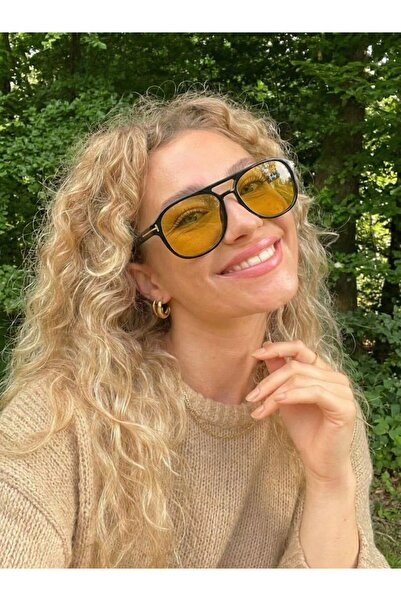 funeyes Harvey Black Unisex Double Bridge Sunglasses with Accessories Men's a...