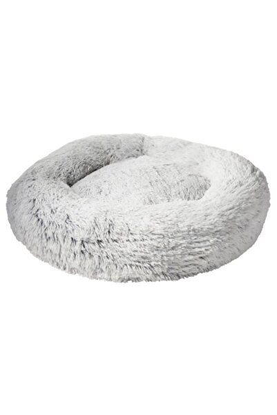 OEM Pat Rotund Pentru Animale De Companie, 50 Cm, Gri, Material Pufos