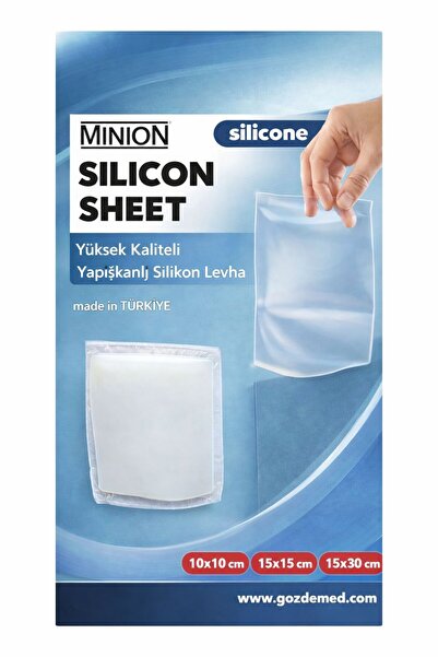 Minion Silikon Sheet Yara Kapatıcı Silikon 15x30 cm Kare