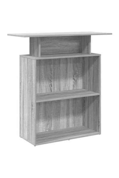 vidaxl Birou de recepție Gri Sonoma 100x40x104 cm Lemn prelucrat