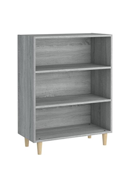 vidaxl Servantă, gri sonoma, 69,5x32,5x90 cm, lemn prelucrat