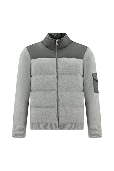 Abdullah Kiğılı Regular Fit Wool Plain Bonded Coat