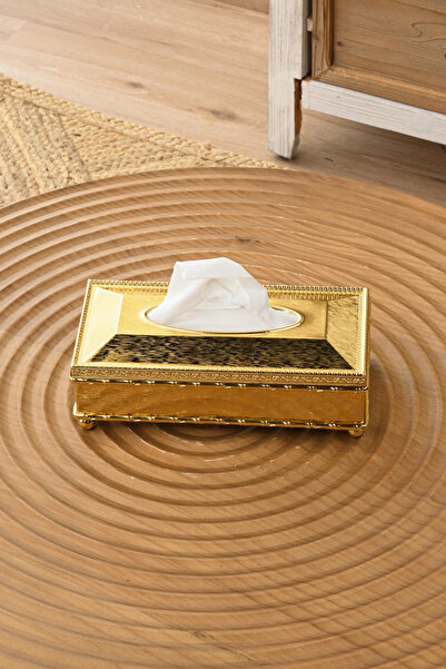 SQUALO Squalo Gold Tissue Box – Gold befitting your generosity