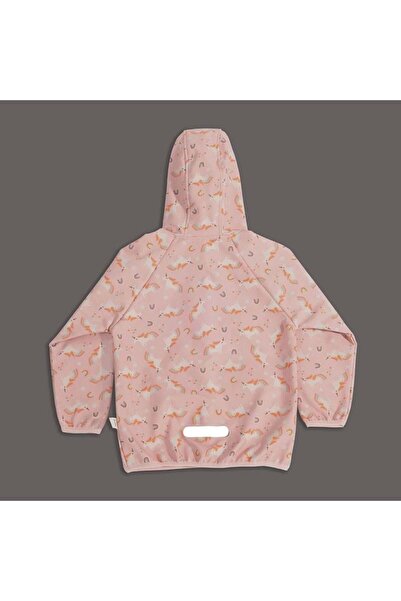 Hellomommy Miela Kids Su Tutmaz Softshell Desenli Yağmur Ceketi Rainbow Unicorn