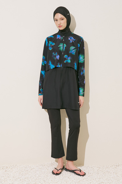 Manuka Zippered 3-piece swimsuit set brush