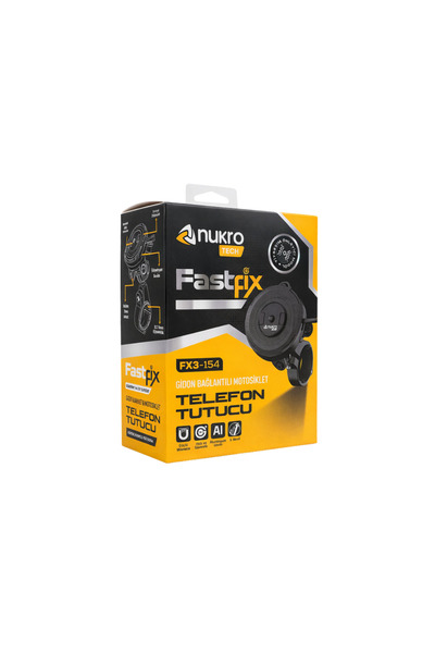 Nukrotech Fastfix FX3-154 Titreşim Modüllü Telefon Tutucu