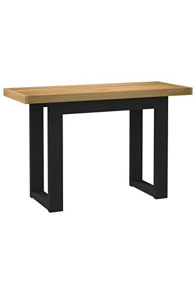 vidaxl Birou NOAIN Picioare în formă U 120x50x75 cm lemn masiv de pin