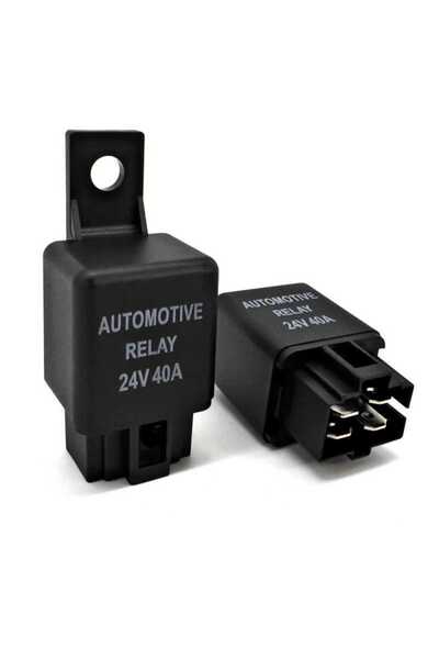 motoLEDy 2 buc releu universal 24V, 40A, 4 pini
