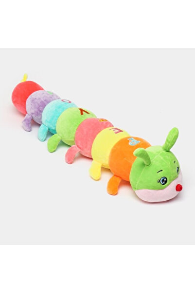 OEM Pluș colorat cu omidă alfabetică de 70 cm – Jucărie educativă distractivă...