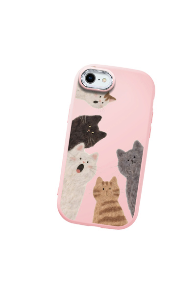 ARTISHELL iPhone 7/8/SE 2020 2022 Uyumlu Sevimli kedi desenli yüksek kaliteli...