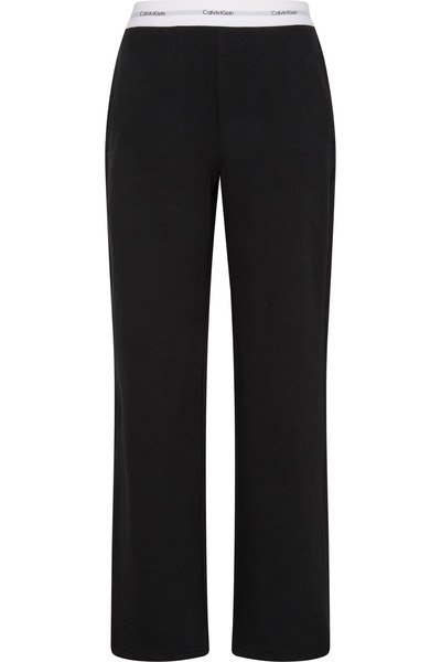 Calvin Klein Women's Logo Black Jersey Pants