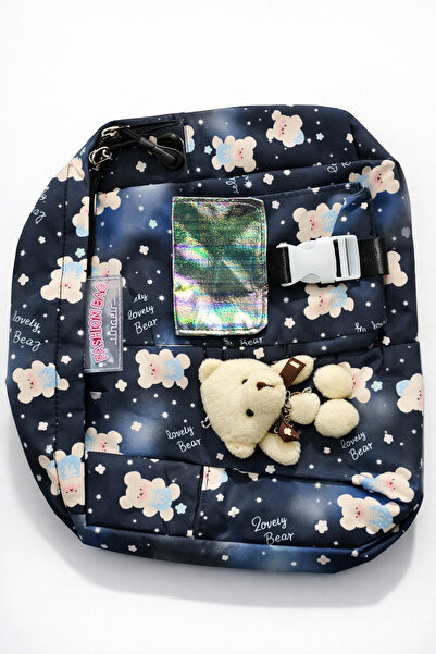 Generic Cute Bear Print Backpack – Fashion Girls School & Travel Bag with Ted...
