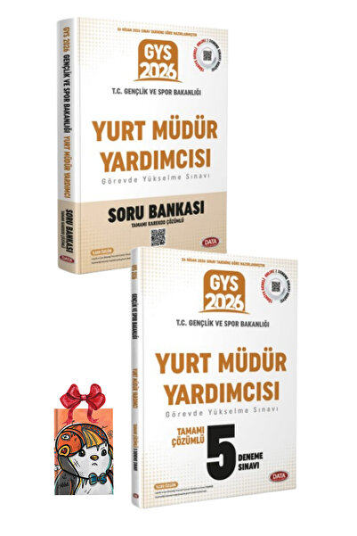 Data Yayınları 2026 T.C. Gençlik ve Spor Bakanlığı Yurt Müdür Yardımcısı GYS ...