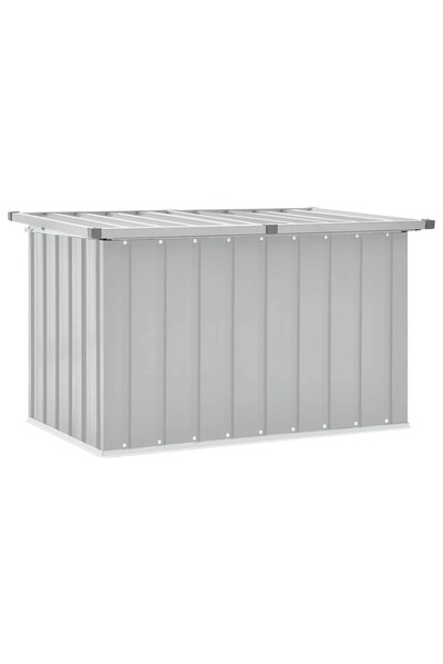 vidaxl Ladă de depozitare pentru grădină, gri, 109x67x65 cm