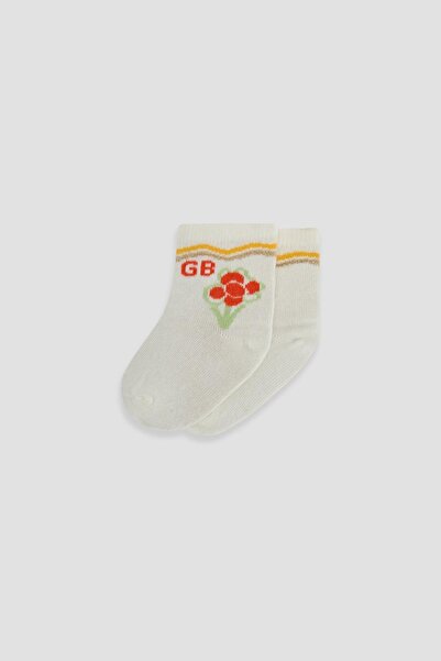 GB Baby BG Store Baby Girl Ecru Socks