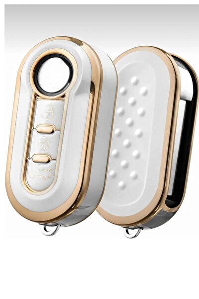 ÖZEN KEYS Doblo Ducato Punto 1. Quality White Gold Auto Key Cover