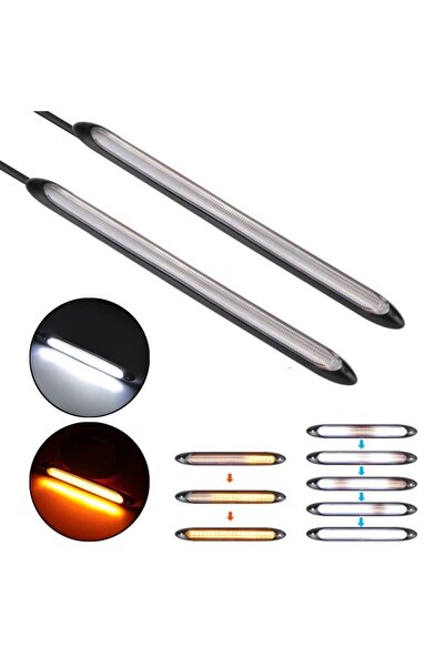 motoLEDy DRL FLEX LED cu lumini de zi DRL FLEX + direcții dinamice + WOW