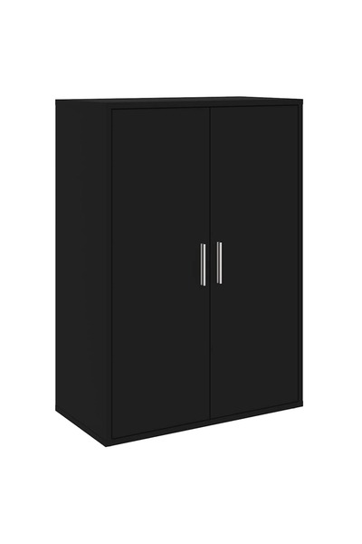 vidaxl Dulap, negru, 60x31x84 cm, lemn prelucrat
