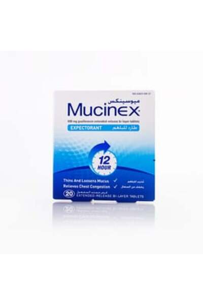 Mucinex 600 mg Extended Release Tablets