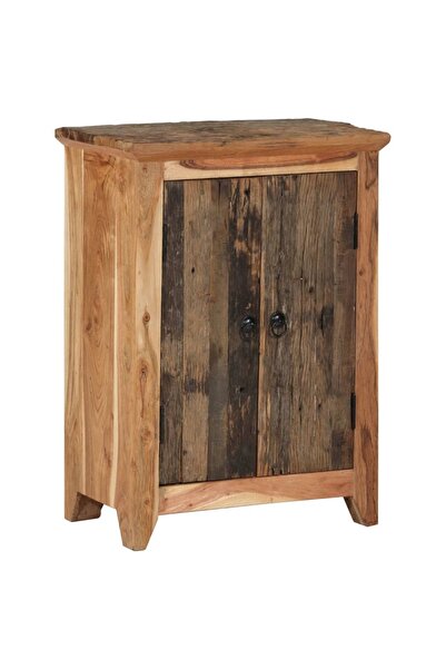 vidaxl Servantă, 55x33x75 cm, lemn masiv acacia și reciclat