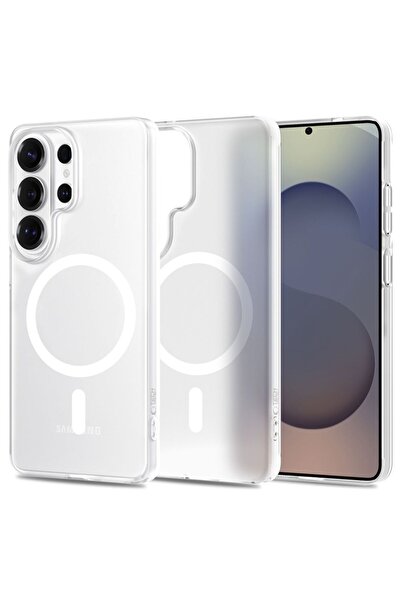 Tech-Protect MagSlim MagSafe PC Case for Samsung Galaxy S26 Ultra - White