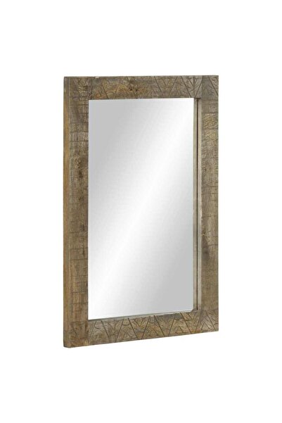 vidaxl Oglindă de baie 50x2,5x70 cm lemn masiv de mango