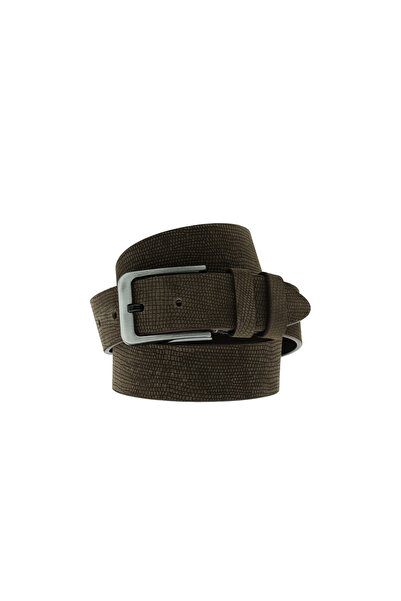 Abdullah Kiğılı Αθλητική δερμάτινη ζώνη με σχέδια